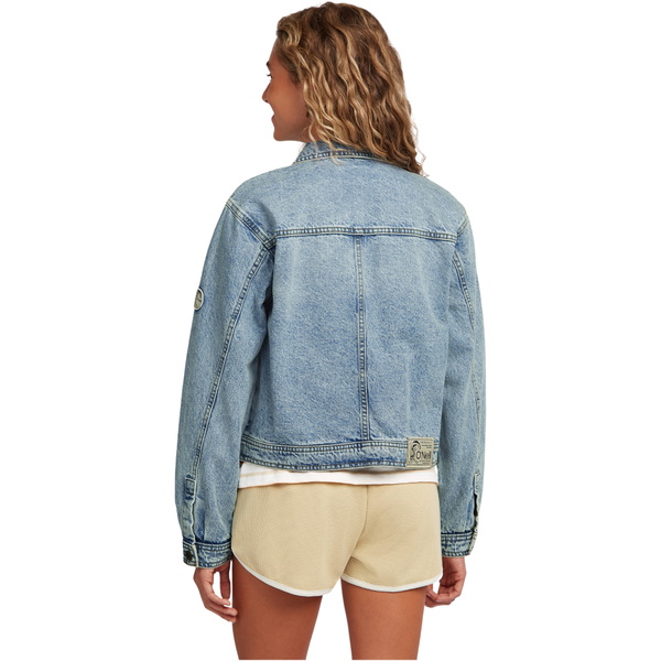 2026 O'Neill O'Riginals-jakke Til Kvinder 1500147 - Denim Blue
